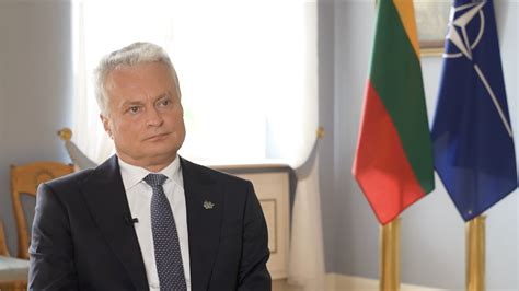 VOA Interview: Lithuania President Gitanas Nauseda