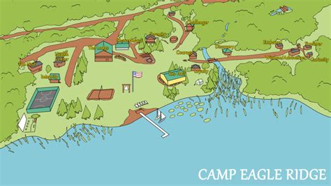 Camp Map - Camp Eagle Ridge