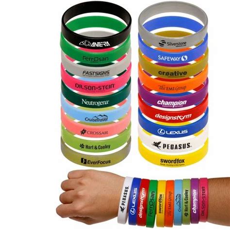 Unisex Silicone Wrist Bands at best price in Bengaluru | ID: 1227828188