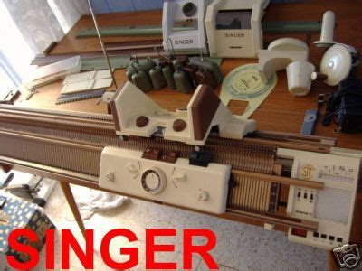 A Review of Knitting Machine Models: Superba, Singer, White and Phildar Brand Home Knitting ...