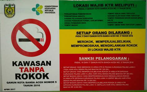 Spanduk Kawasan Tanpa Rokok Di Sekolah - IMAGESEE