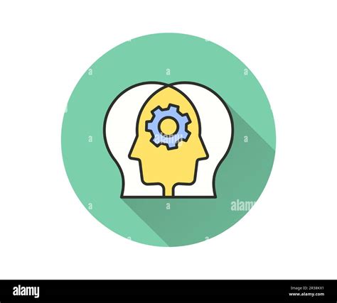 Psychologist session icon. Simple illustration with long shadow for graphic and web design Stock ...