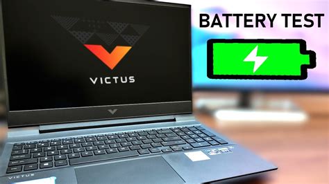 Hp Victus | BATTERY TEST | 8 Months Old Laptop - YouTube