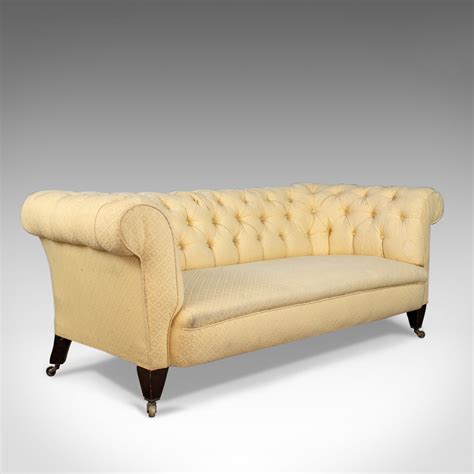 Antique Chesterfield Sofa, English, Victorian, 3 Seater Settee, C19th – London Fine Antiques