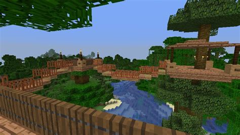 Minecraft Rope Bridge Design - Minecraft Kit