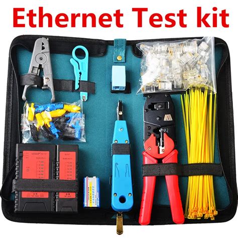 NF 468 RJ45 Network Tool Kit Ethernet Cable Tester Crimper Stripper ...