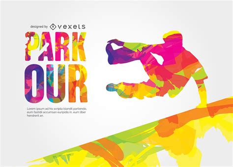 Parkour Vector Design Vector Download