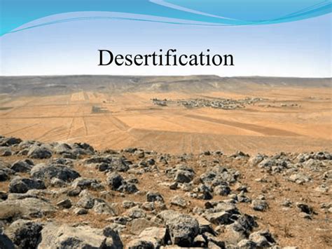 Why Is Desertification A Problem