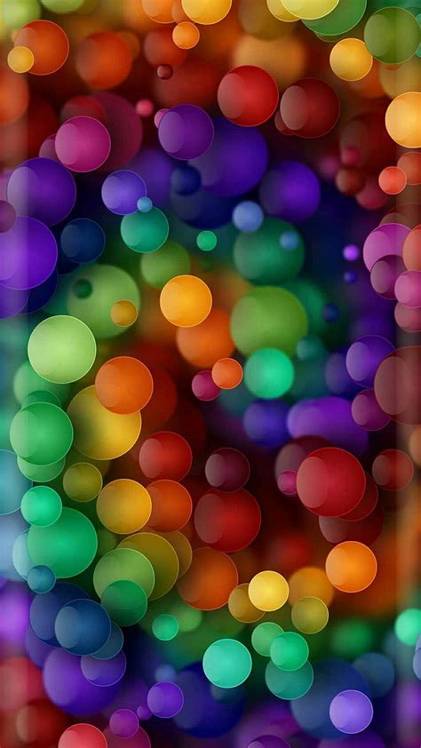 Colorful Bubbles Screensaver