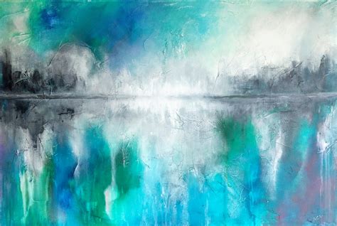 (SOLD) Abstract Landscape - Changing Perspective - Art by Amy Provonchee