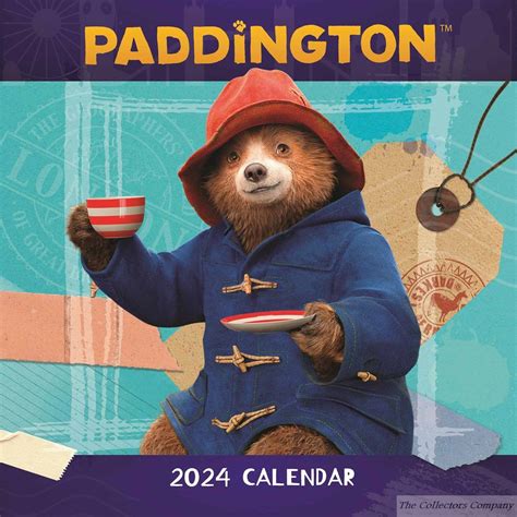 Paddington Bear Movie Wall Calendar 2024 by Portico Designs 240953