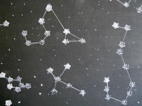 Running With A Glue Gun: Star Constellation Wall Art DIY