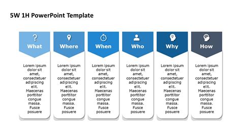 5w1h powerpoint template free download - usedcargovansforsaleinflorida