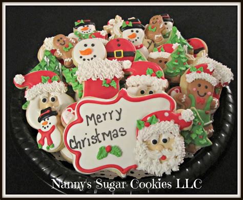 Nanny's Sugar Cookies LLC: Christmas Cookie Platters 2016...