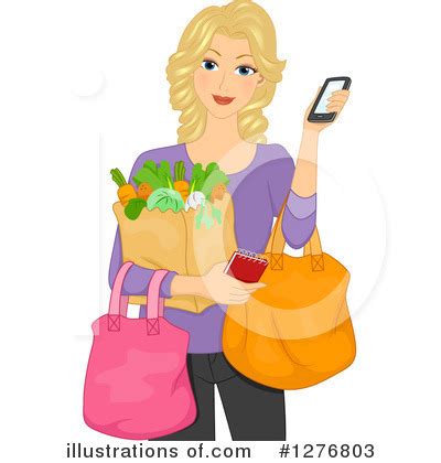 Shopping Clipart #1065197 - Illustration by BNP Design Studio