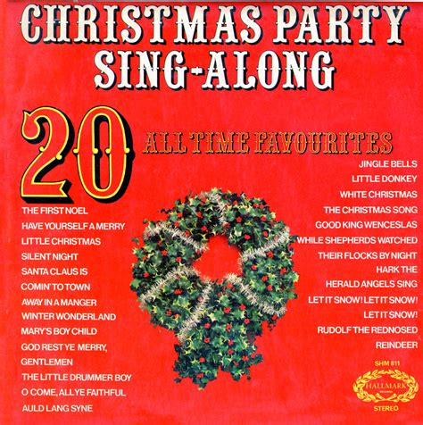 Hallmark. Christmas Party Sing-Along. Copyright by Pickwick International. (SHM811) - Vinyl ...