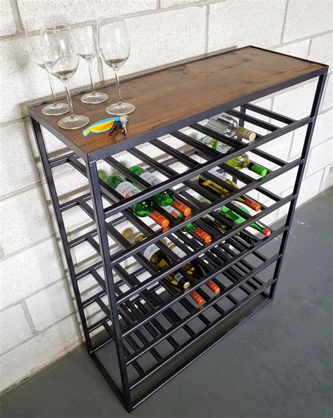 Furniture Outlet #FurnitureOutletChicago | Metal wine rack, Vintage industrial decor, Wine rack