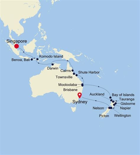 Cruise from Singapore to Sydney - SM241021C32 | Silversea