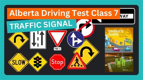 Alberta Driving Test Class 7 - Traffic Signal 🚦 | Sign Test | The Exam Coach | Part-1 - YouTube