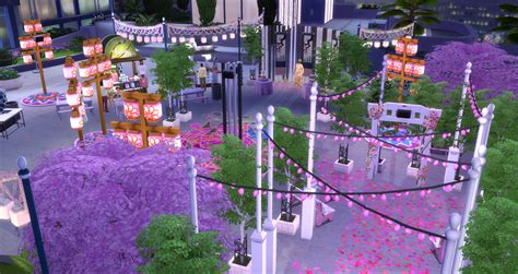 The Sims 4 City Living – Festivals – Platinum Simmers