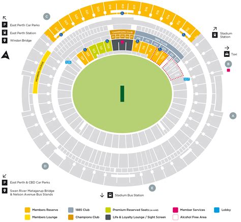 Seat Number Optus Stadium Virtual Seating Plan - 2 - Lennie Watsica