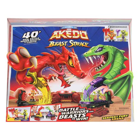 Akedo Series 5 Beast Strike Serpent Fury Arena | Toys | Casey's Toys