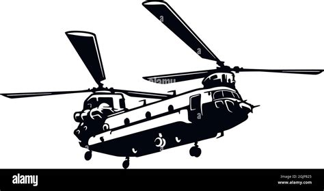 Chinook helicopter pilot Stock Vector Images - Alamy