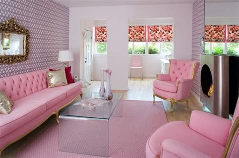 Great Small Living Room Designs By Colin & Justin - Decoholic | Pink ...