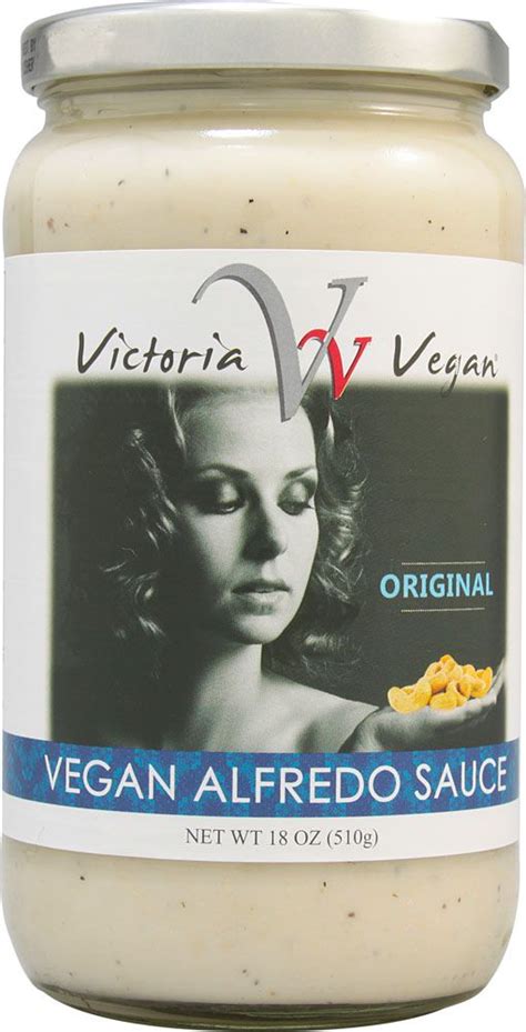 Victoria Vegan Alfredo Sauce Original Vegan Alfredo Sauce, Arugula Pesto, Vodka Sauce, Vegan ...