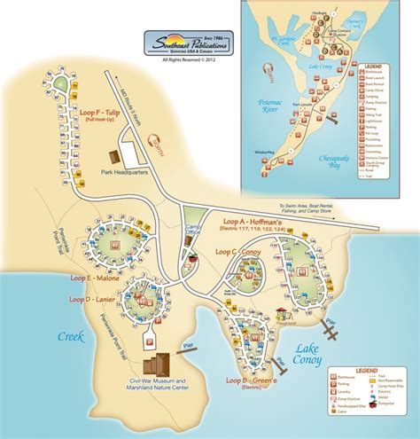 Point Lookout State Park Map – The World Map