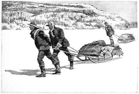 Posterazzi: Yukon Gold Rush 1896 Nminers With Their Supplies Crossing Lake Lindemann Head Of The ...