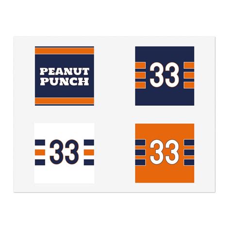 Charles Tillman Peanut Punch Sticker Pack Chicago Bears - Etsy