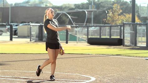 Softball Pitching Drills: Arm circle - Amanda Scarborough - YouTube