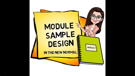 Module Sample Design in the New Normal - YouTube