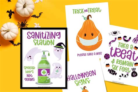 DIY Halloween Sign Printables Perfect For Halloween Parties