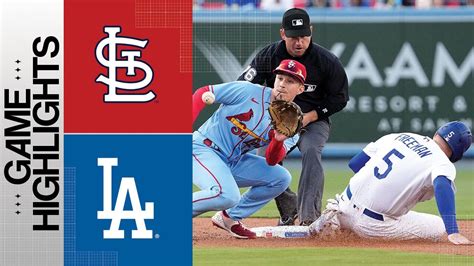 Cardinals vs. Dodgers Game Highlights (4/29/23) | MLB Highlights - YouTube