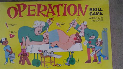 Operation game | Funny games for kids, Operation game, Operation board game