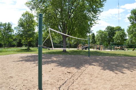 Sand volleyball court at Snail Lake | Ramsey County Minnesota | Flickr