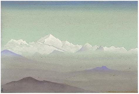 Himalayas - Nicholas Roerich - WikiArt.org