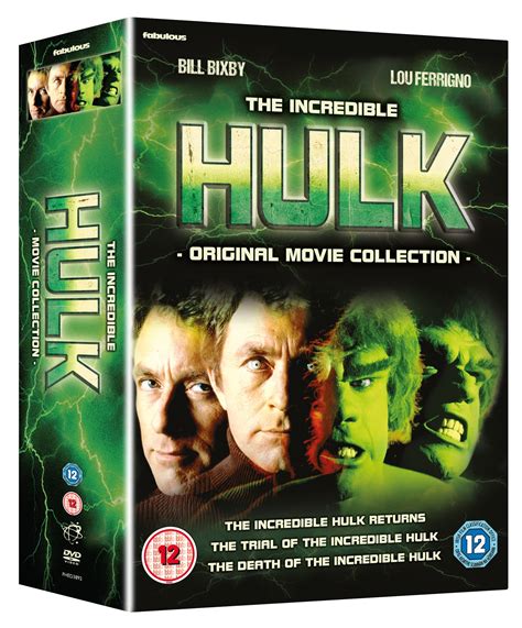 Win The Incredible Hulk Original Movie Collection on DVD - flickfeast