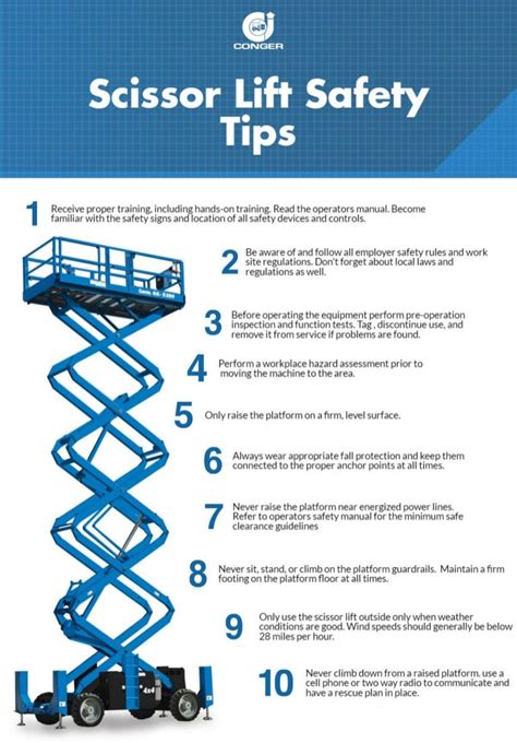 10 Tips for Scissor Lift Safety