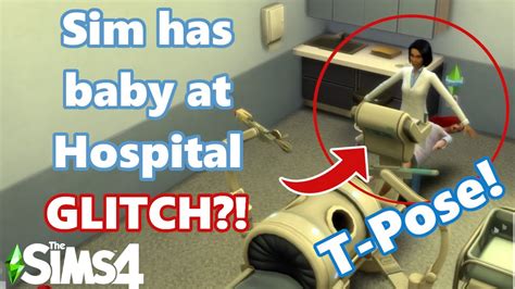 SIMS 4: Having a baby at the Hospital: GLITCH?! 👶🏼🍼 | SimSkeleton - YouTube