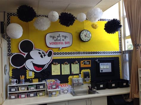 Mickey Mouse Door Disney Classroom Disney Themed Classroom Mickey ...