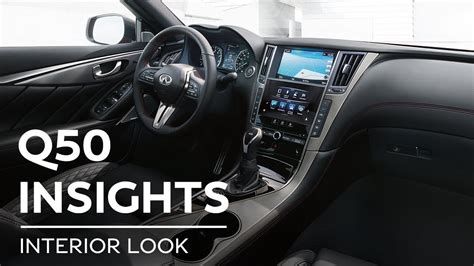 2019 INFINITI Q50 INSIGHTS: Interior Design - YouTube