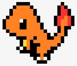 Pixel Pokemon - Charmander Pikachu Gif Pokemon Pixel Art Pixel Art Pokemon Charmander Hd Png ...