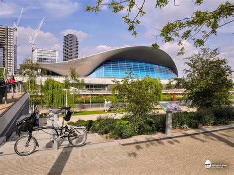 Cycling in the Lee Valley Regional Park, London