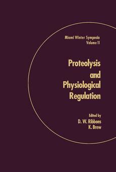 [PDF] Proteolysis and Physiological Regulation by D.W. Ribbons eBook | Perlego