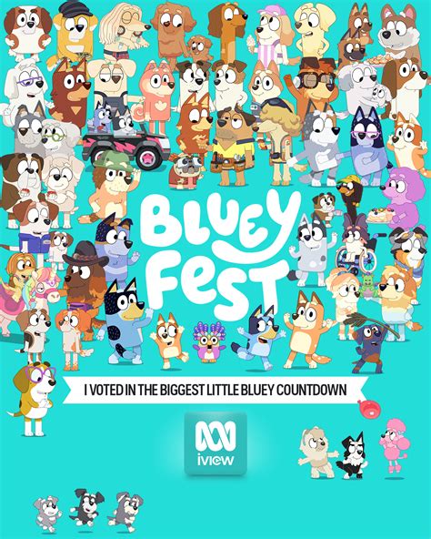 Bluey Fest Social Images - ABC Kids