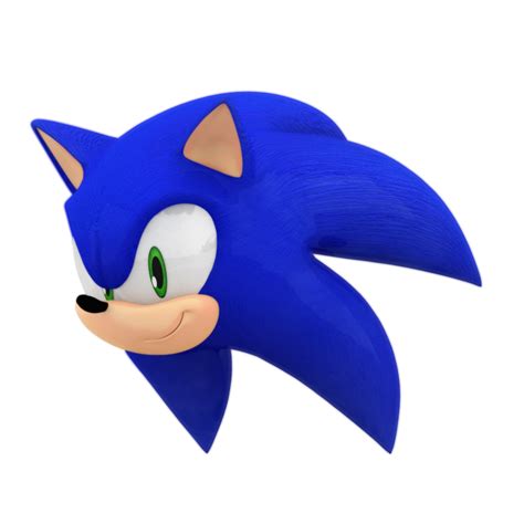 Sonic the Hedgehog Head [2K] by ModernLixes on DeviantArt