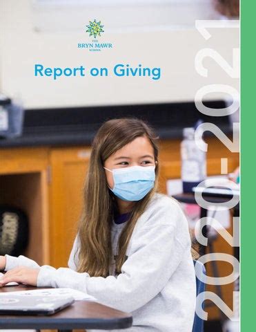 Report on Giving: 2020–2021 by The Bryn Mawr School - Issuu